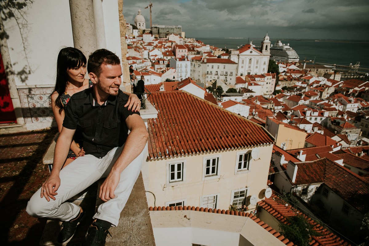 Sesja zakochanych w Lizbonie