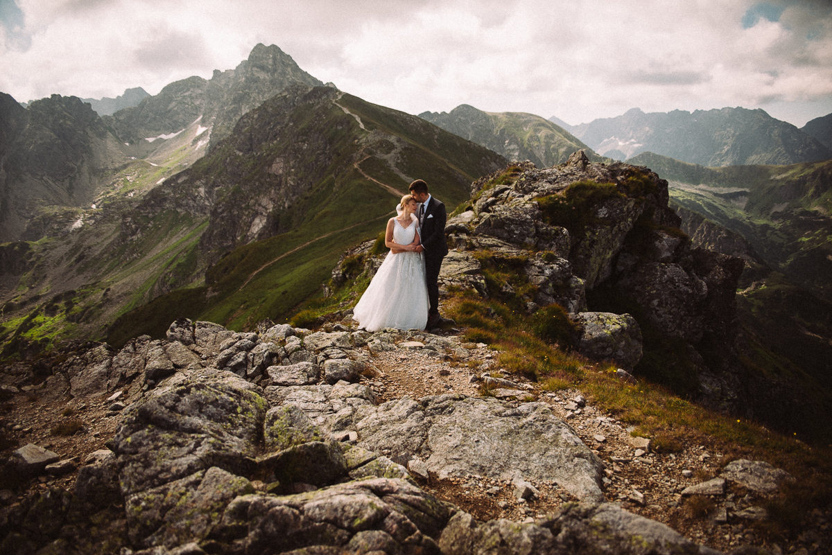 Kasia & Dawid- sesja w Tatrach wysokich